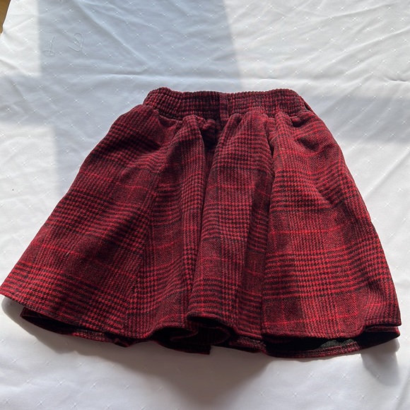 DARK ACADEMIA PLAID SKIRT - Picture 6 of 6